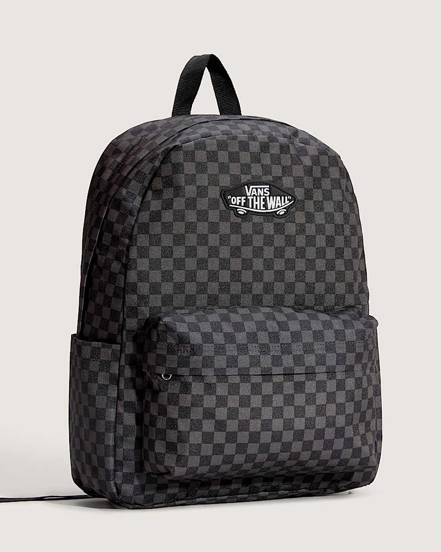 Old Skool Check Rucksack VANS Grau ALT1
