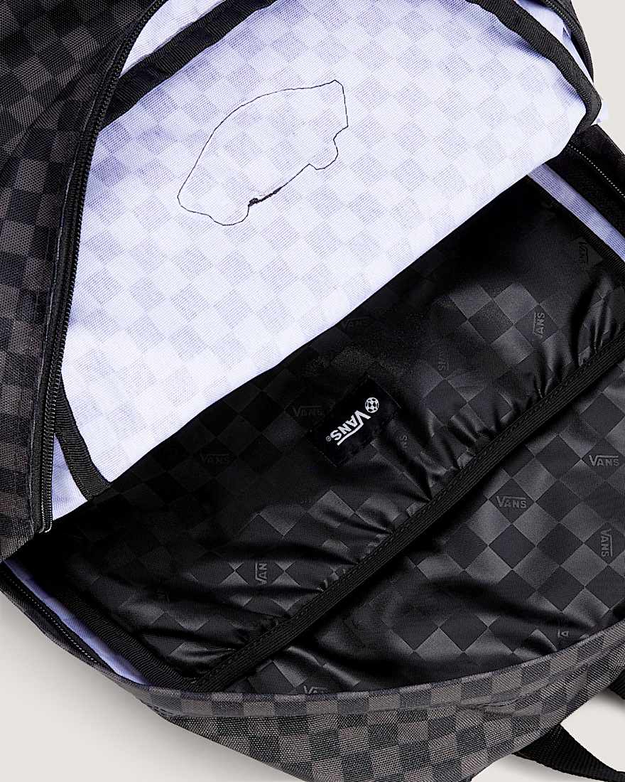 Old Skool Check Rucksack VANS Grau ALT5