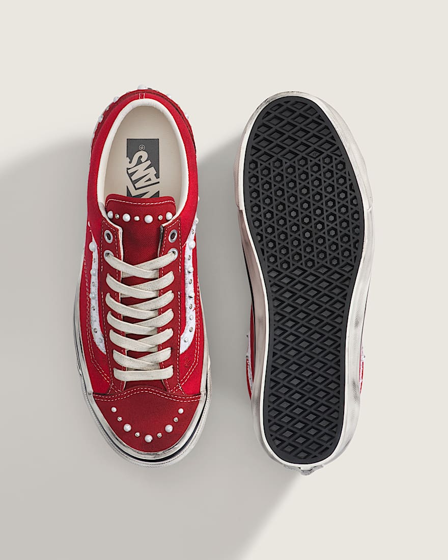Premium Old Skool 36 Schuhe VANS Rot ALT2