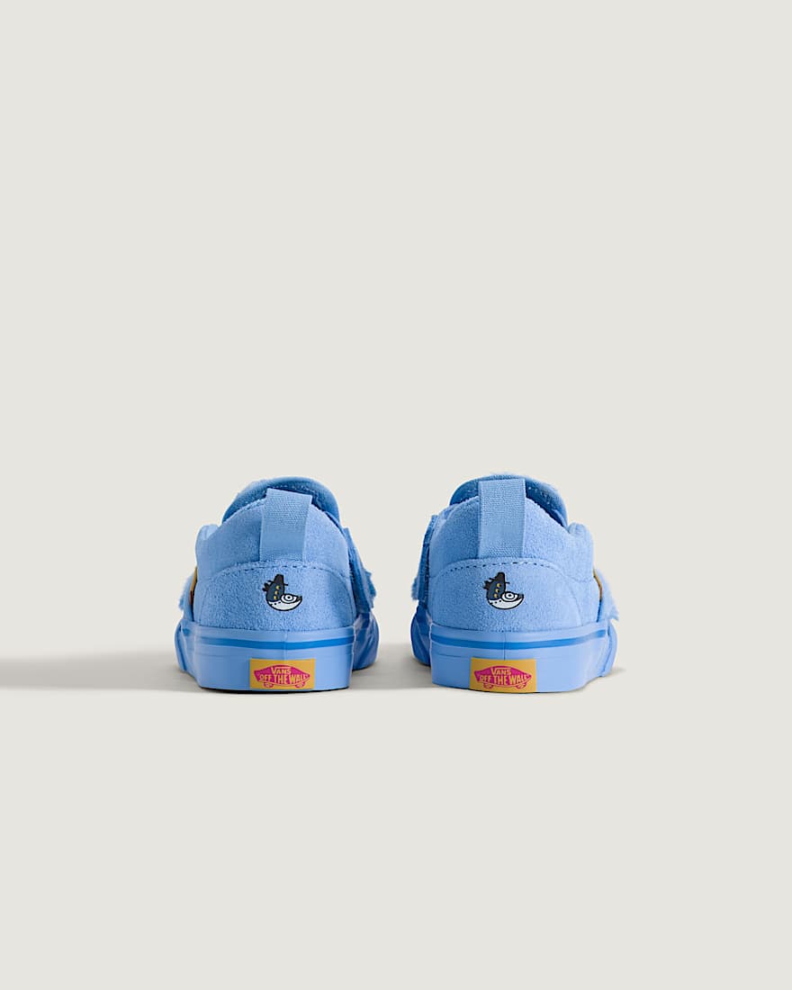 KPop Demon Hunters x Vans Kleinkinder Classic SlipOn V Schuhe 14 Jahre VANS Blau ALT3
