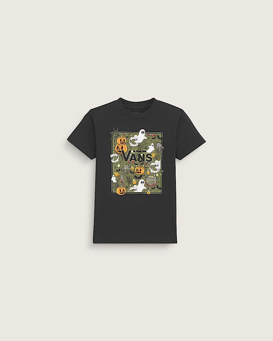 Spooky Crew Boxed SS Tee Black VANS Schwarz HERO