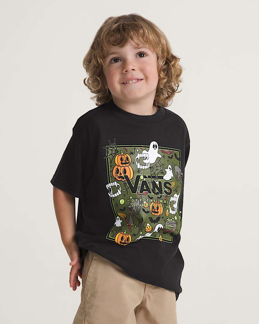 Spooky Crew Boxed SS Tee Black VANS Schwarz ALT3