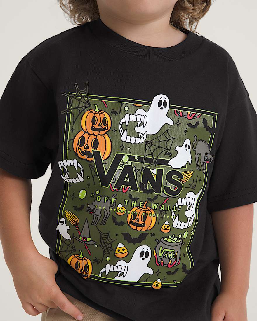 Spooky Crew Boxed SS Tee Black VANS Schwarz ALT5