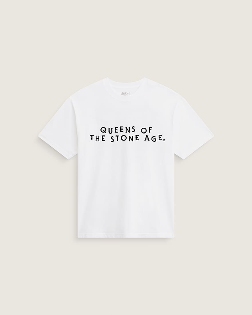 Queens of the Stone Age SS Tee White VANS Wei ALT1