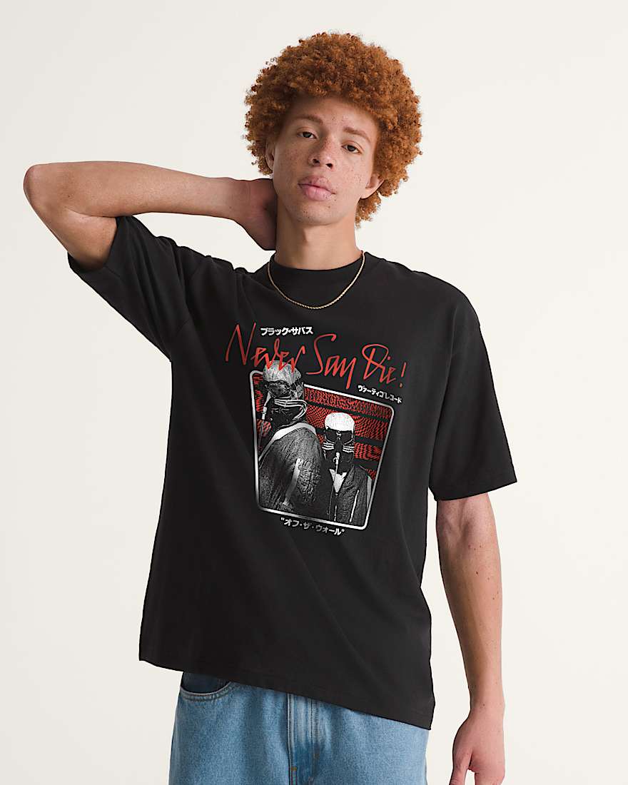 Black Sabbath Never Say Die SS Tee Black VANS Schwarz ALT2