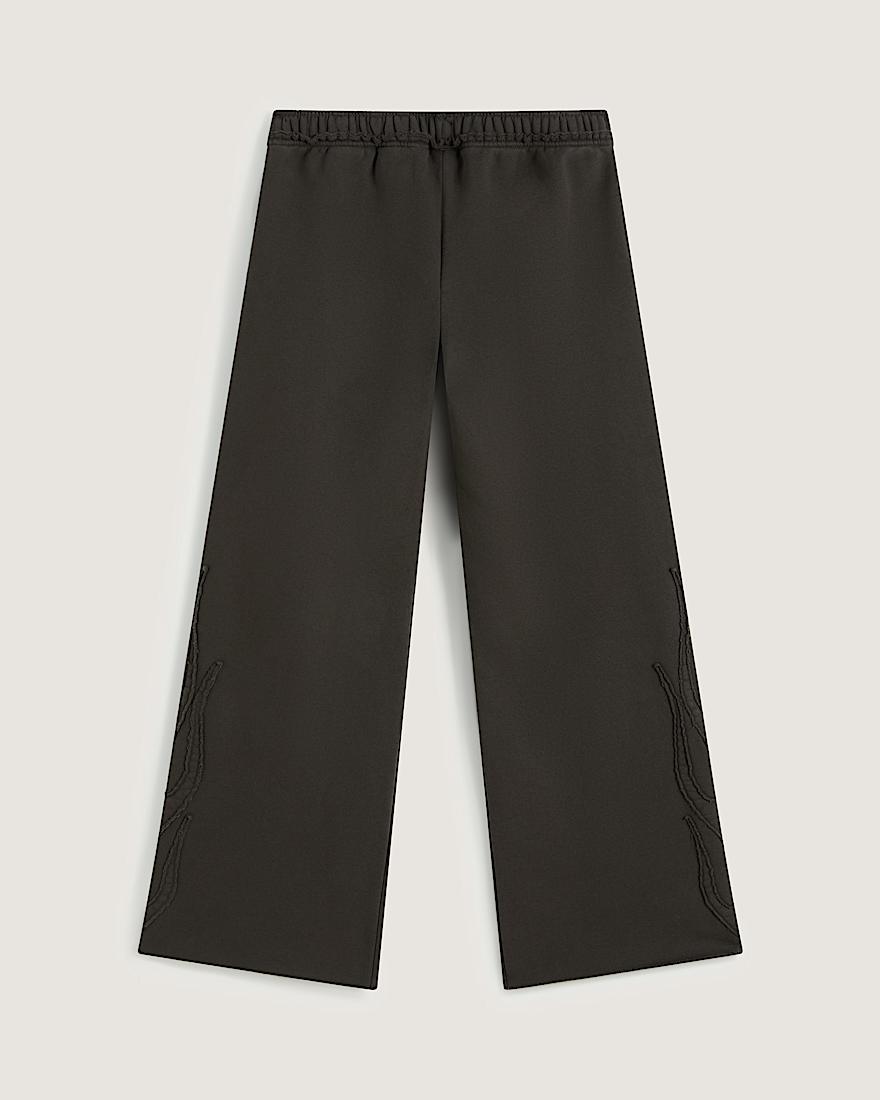 Flame Sweatpant Faded Black VANS Schwarz ALT1