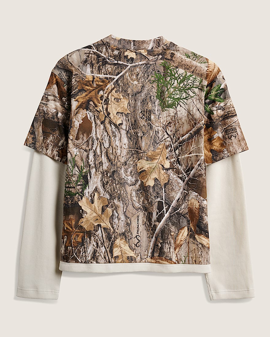 VANSZA Layer Langarmshirt VANS GrnBraun ALT1