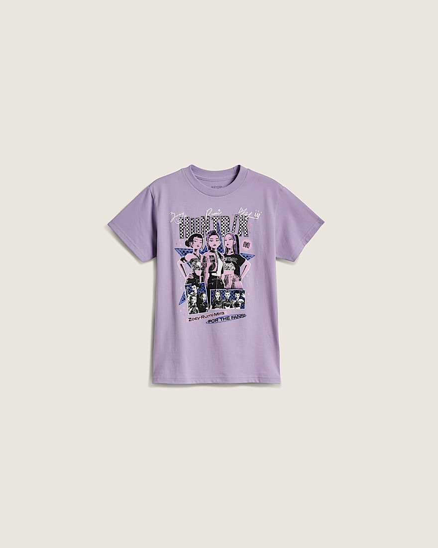 KPop Demon Hunters x Vans Kleine Kinder For The Fans TShirt VANS Fliederfarben hero