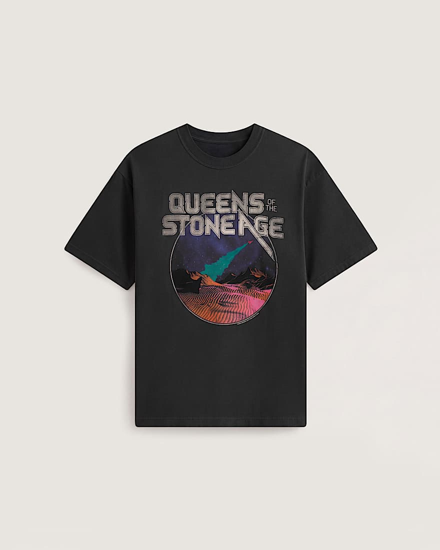 Queens of the Stone Age TShirt VANS Schwarz HERO