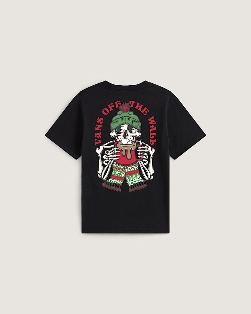 Served Hot SS Tee Black VANS Schwarz hero