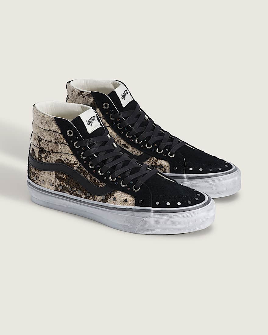 Premium Sk8Hi Schuhe VANS Schwarz ALT1