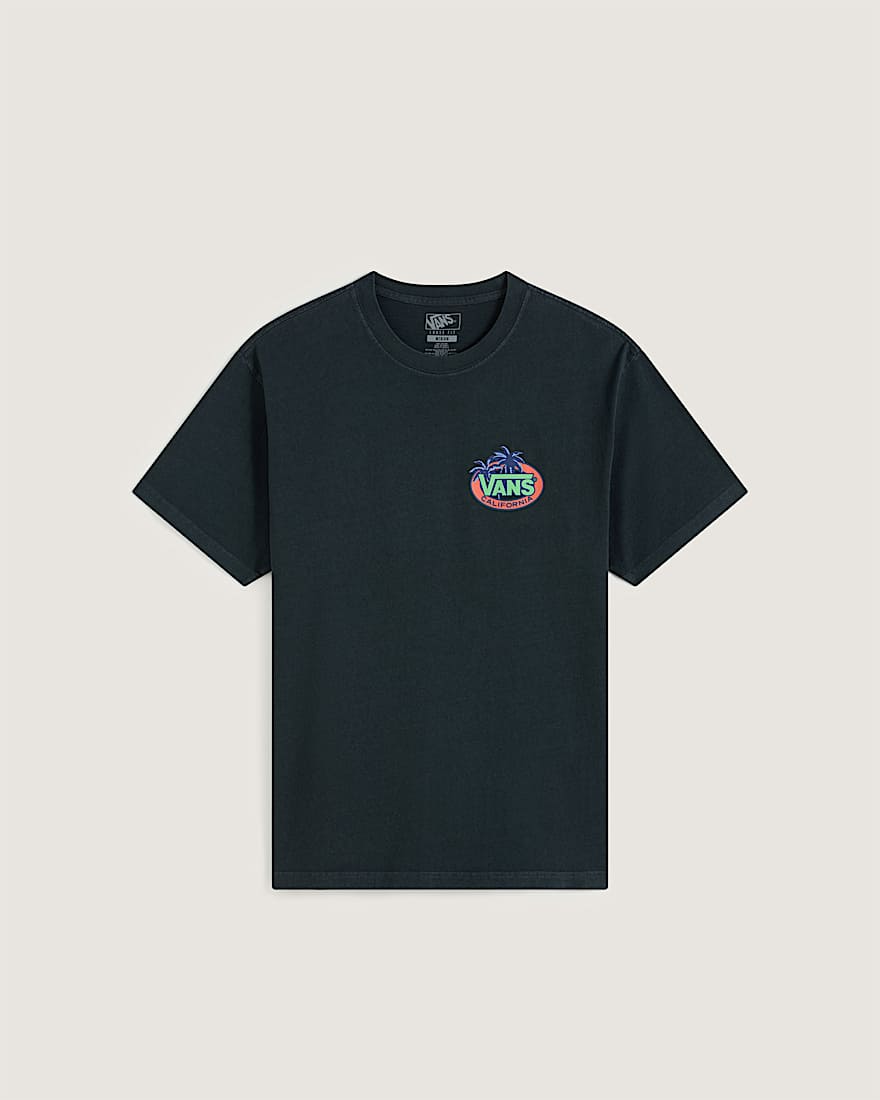 SoCal Palms SS Tee Black VANS Schwarz hero