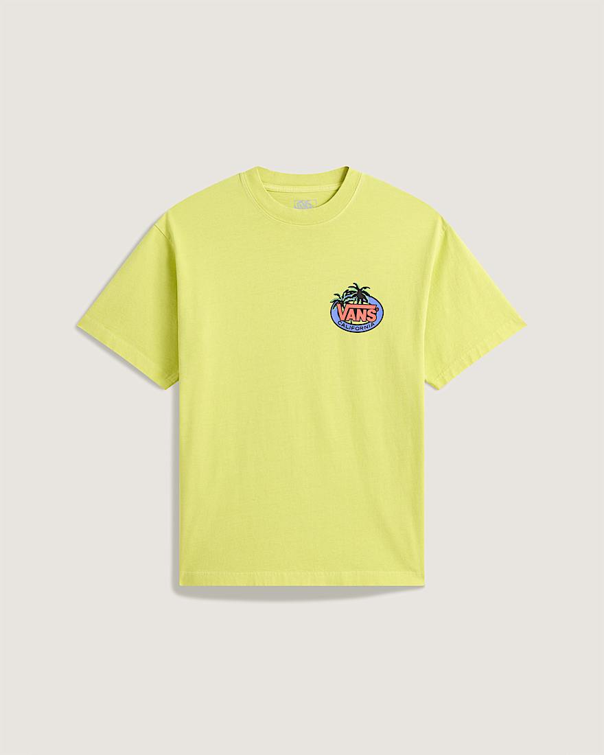 SoCal Palms SS Tee Fluro Lime VANS Gelb hero