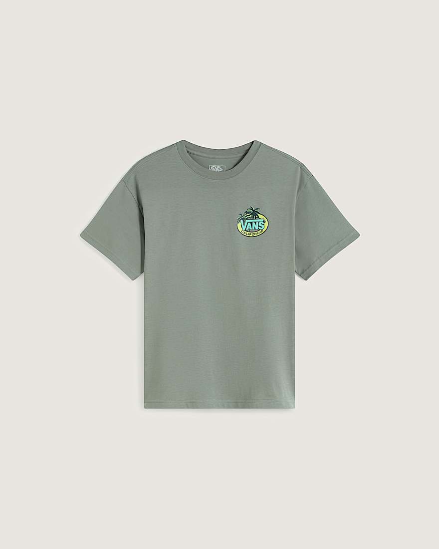 SoCal Palms SS Tee Eternal Sage VANS Grn hero