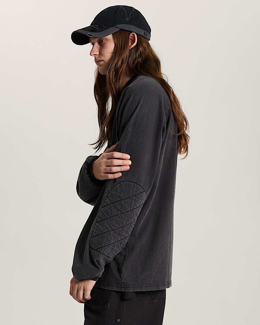 AOD by Slam Jam Lasered Langarmshirt VANS Schwarz ALT4