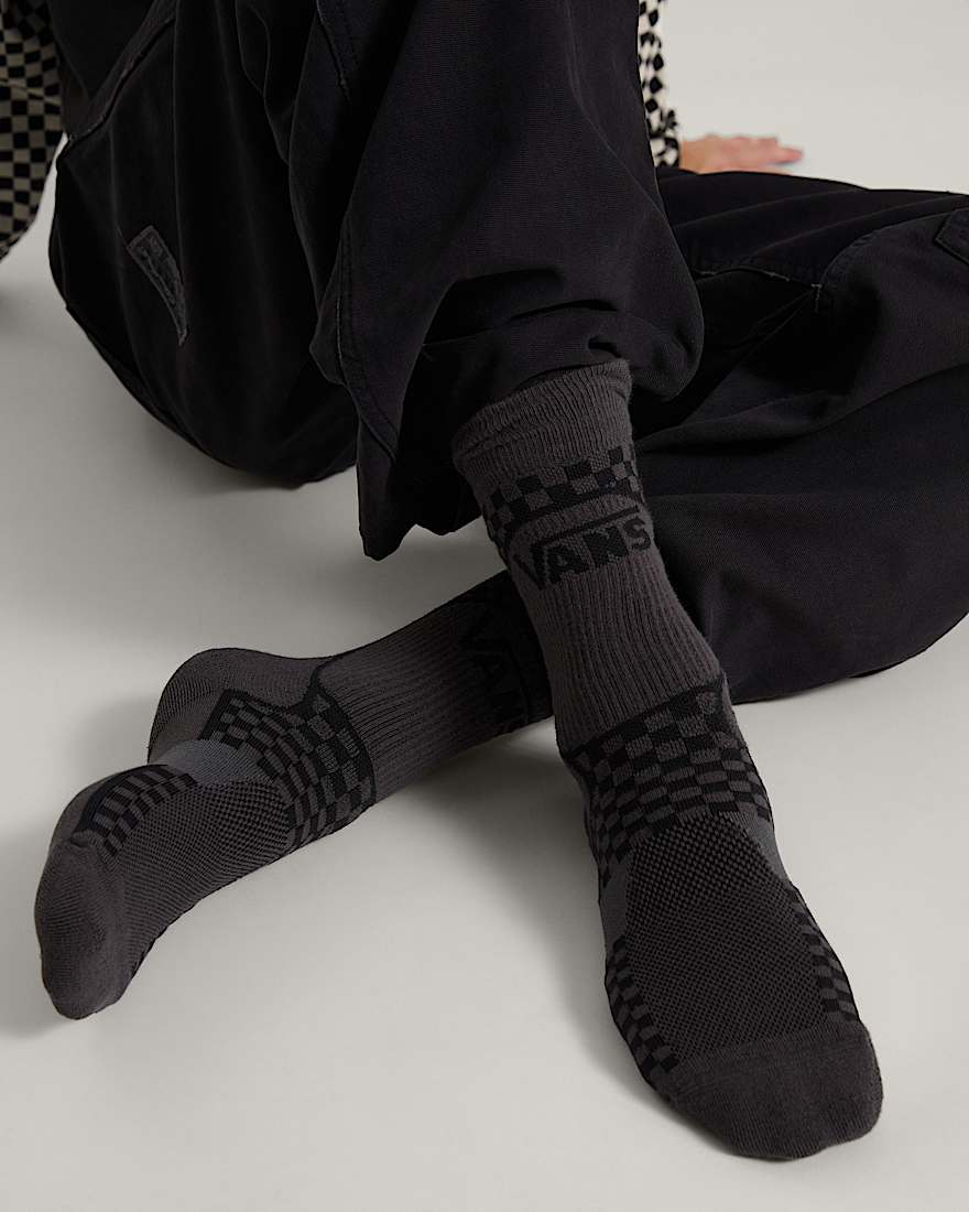 AOD by Slam Jam Checker Socken 3 Paar VANS Schwarz ALT3