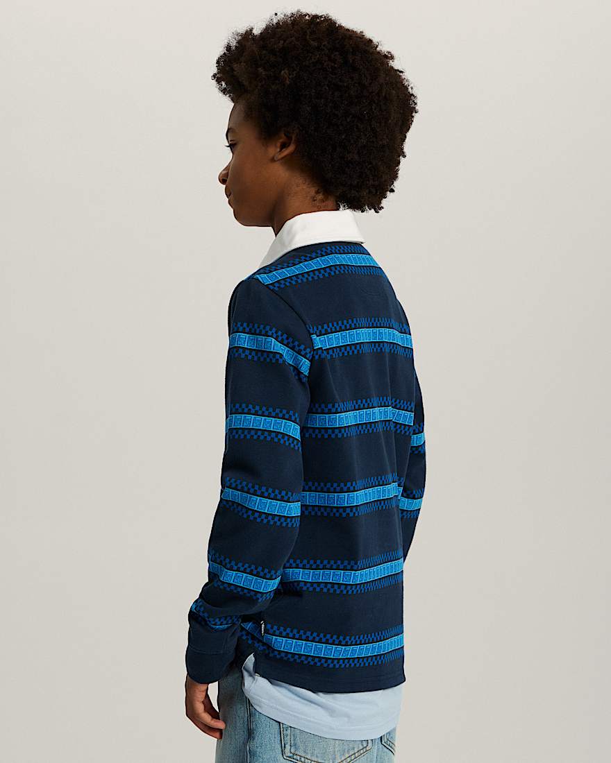 Kids V Rugby Langarmshirt 814 Jahre VANS Blau ALT4
