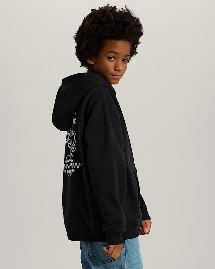Fresh Pies Hoodie mit Reiverschluss fr Kinder 814 Jahre VANS Schwarz ALT4