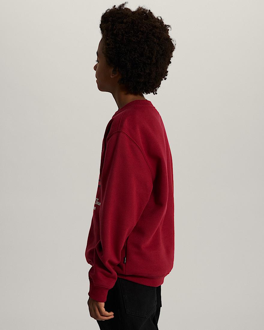 Cut Your Own RundhalsSweatshirt fr Kinder 814 Jahre VANS Bordeaux ALT4