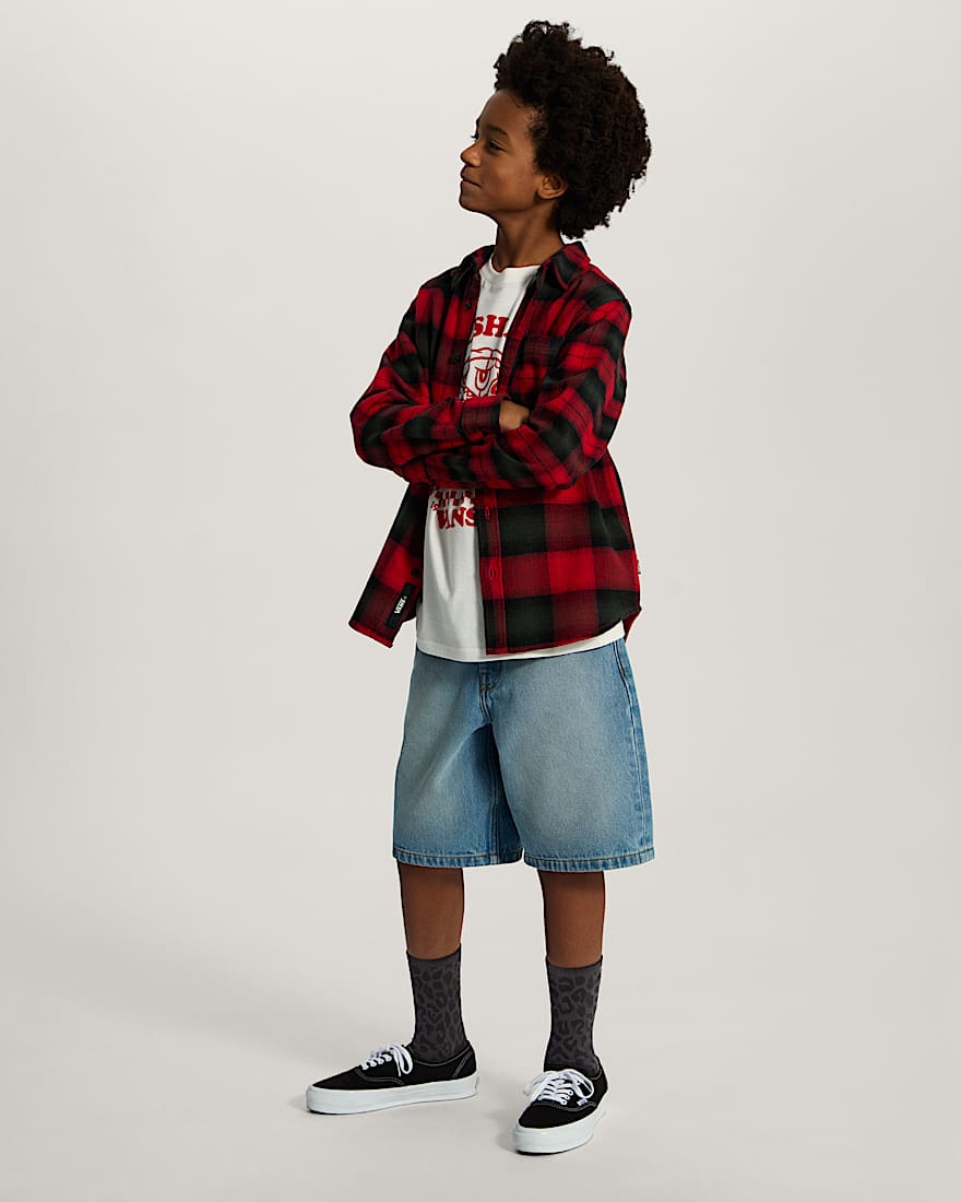 Fresh Pies TShirt fr Kinder 814 Jahre VANS Wei ALT4