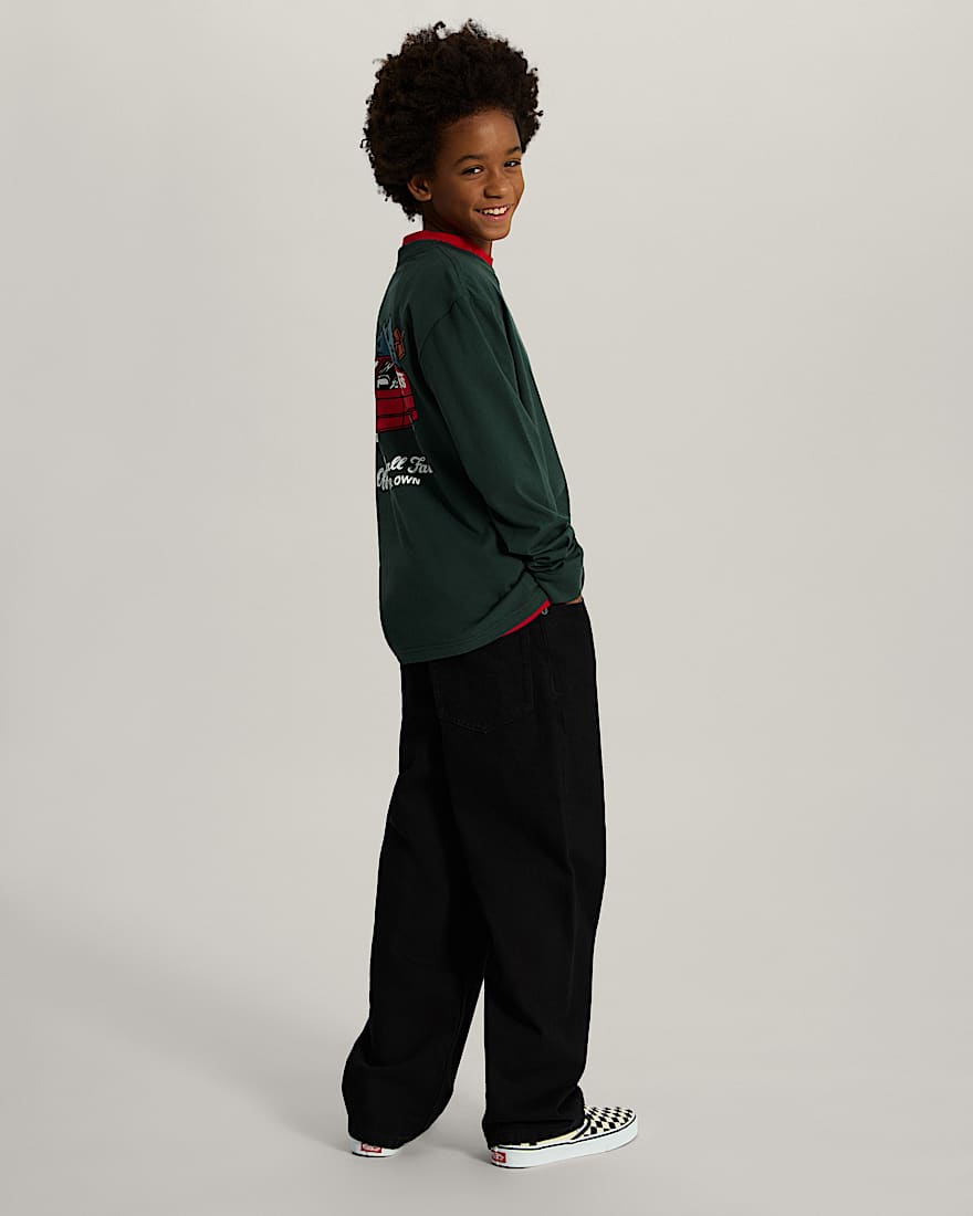 Cut Your Own LangarmTShirt fr Kinder 814 Jahre VANS Grn ALT4