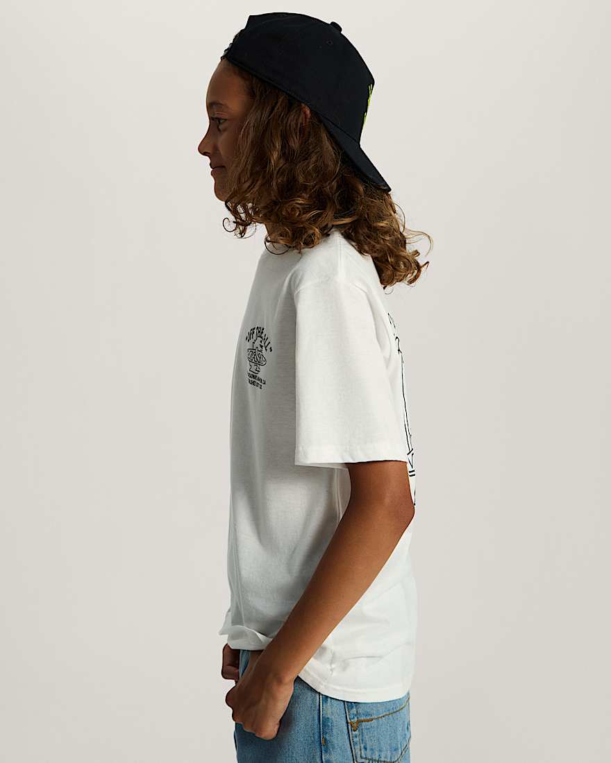 Food Spot SS Tee White VANS Wei ALT4