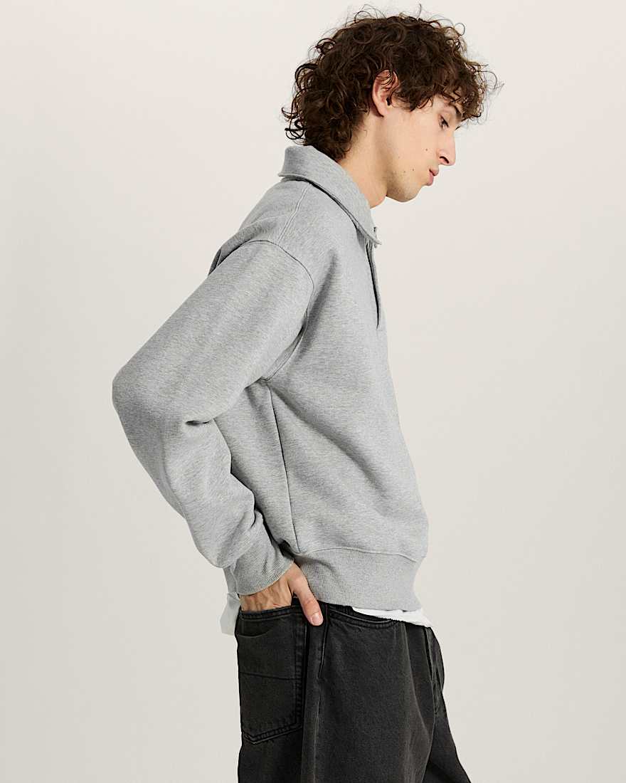 Polo FleecePullover VANS Grau ALT4