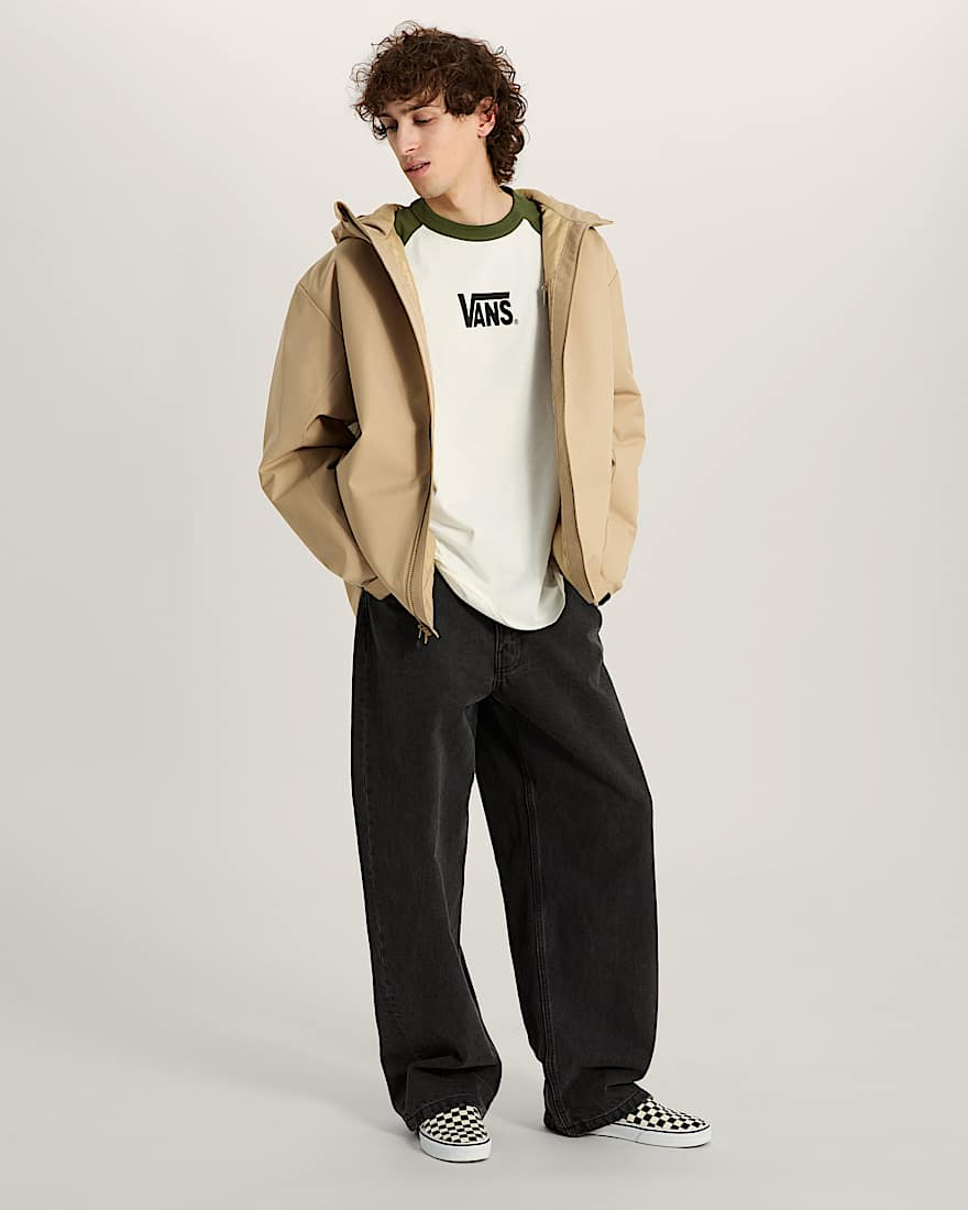 Core Raglan LangarmTShirt VANS Grn ALT4