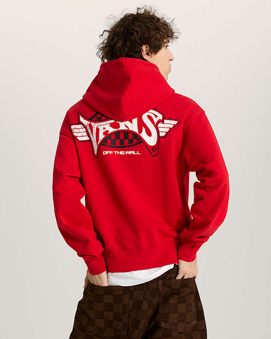 Faded Glory H Pullover RACING RED VANS Rot ALT3