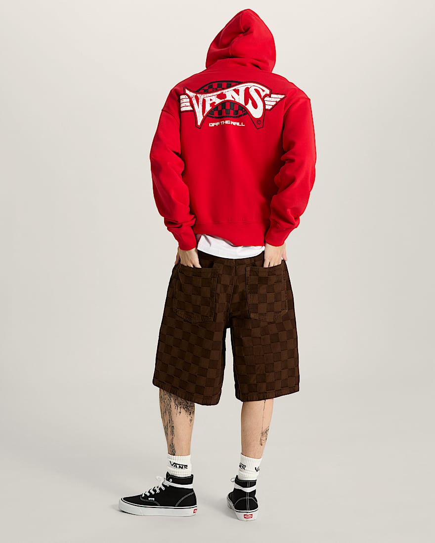 Faded Glory H Pullover RACING RED VANS Rot ALT5