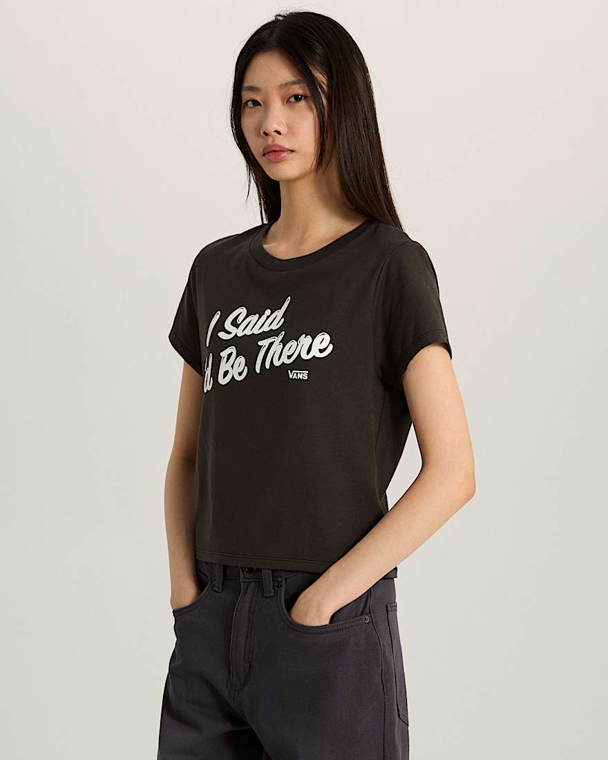 I Said Id Be There TShirt VANS Schwarz ALT2