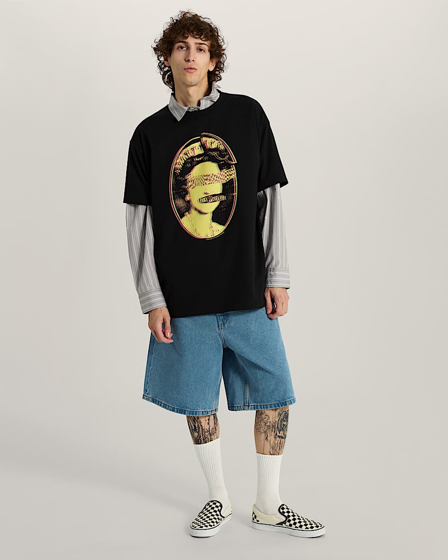Sex Pistols Pretty Vacant TShirt VANS Schwarz ALT4