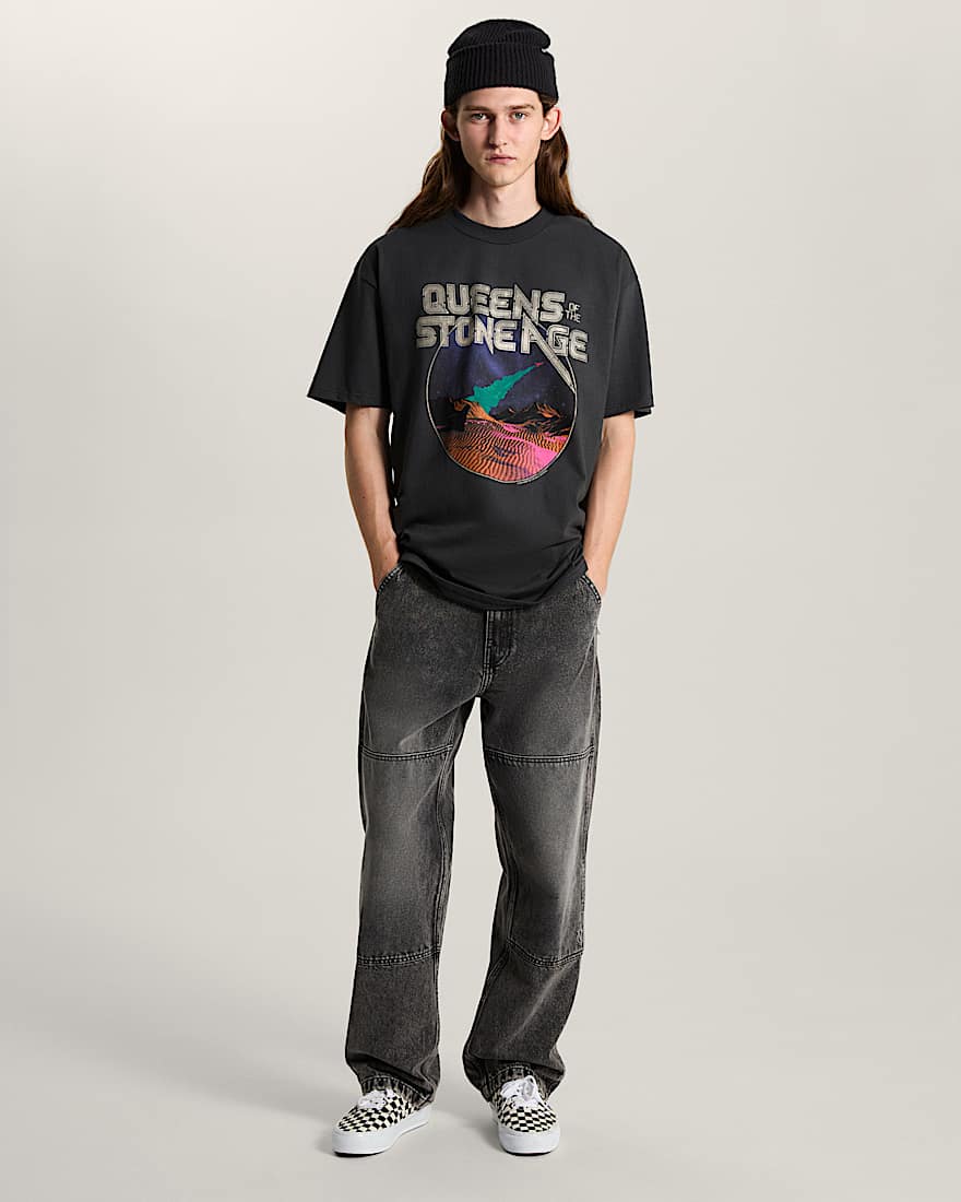 Queens of the Stone Age TShirt VANS Schwarz ALT4