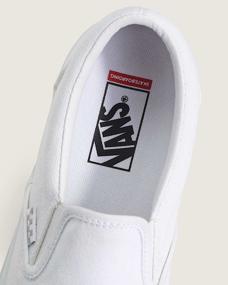 Skate SlipOn Schuhe VANS Wei ALT4