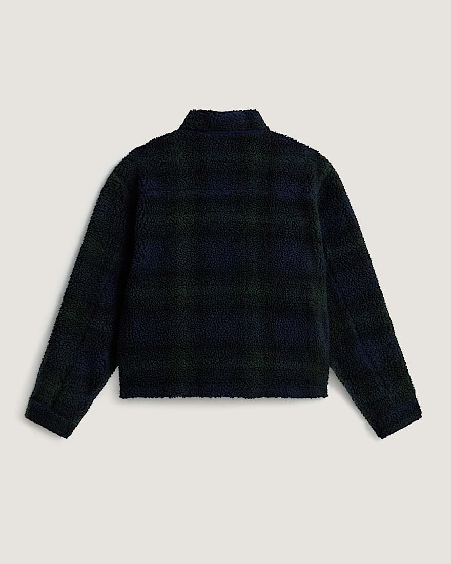 Yukon High Pile Jacquardjacke VANS Blau ALT1