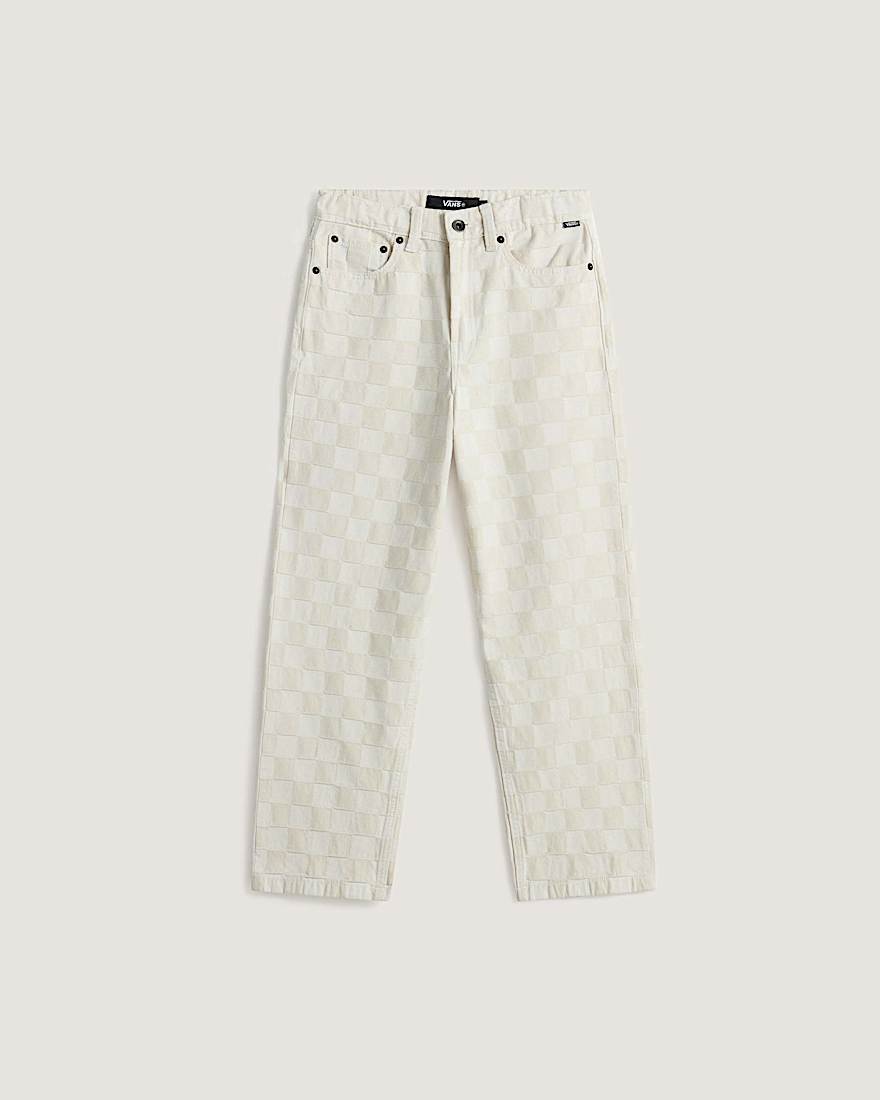 Check5 Baggy Pant AOP MarshmallowPearl Sand VANS Wei hero