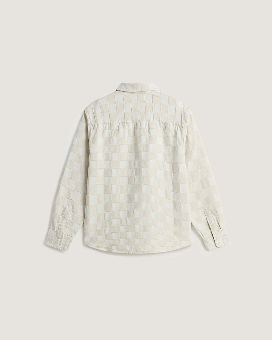 Bowden Workwear Shirt MarshmallowPearl Sand VANS Wei alt1