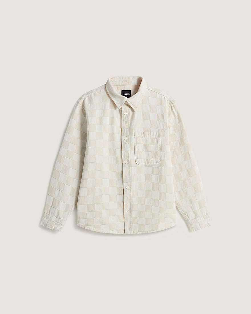 Bowden Workwear Shirt MarshmallowPearl Sand VANS Wei hero