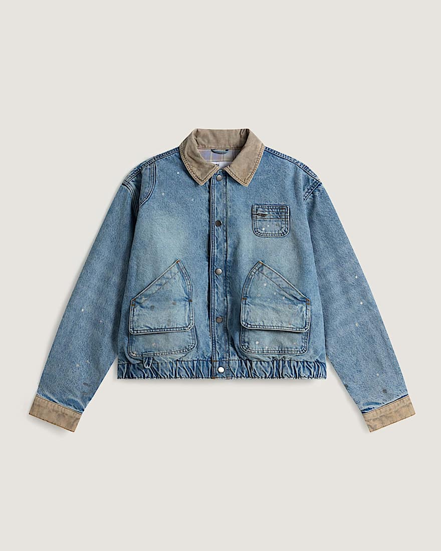 VANSZA Jagdjacke aus Denim VANS Blau HERO