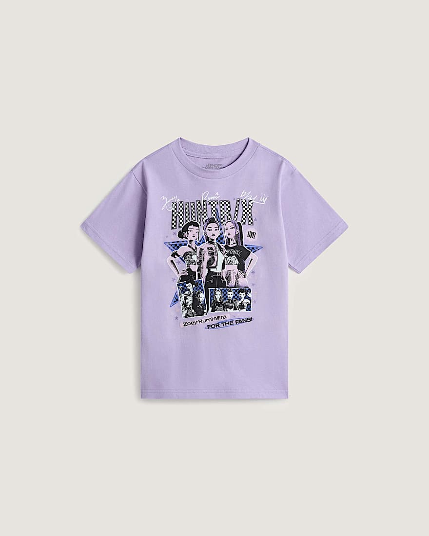 KPop Demon Hunters x Vans Kleine Kinder For The Fans TShirt VANS Fliederfarben hero