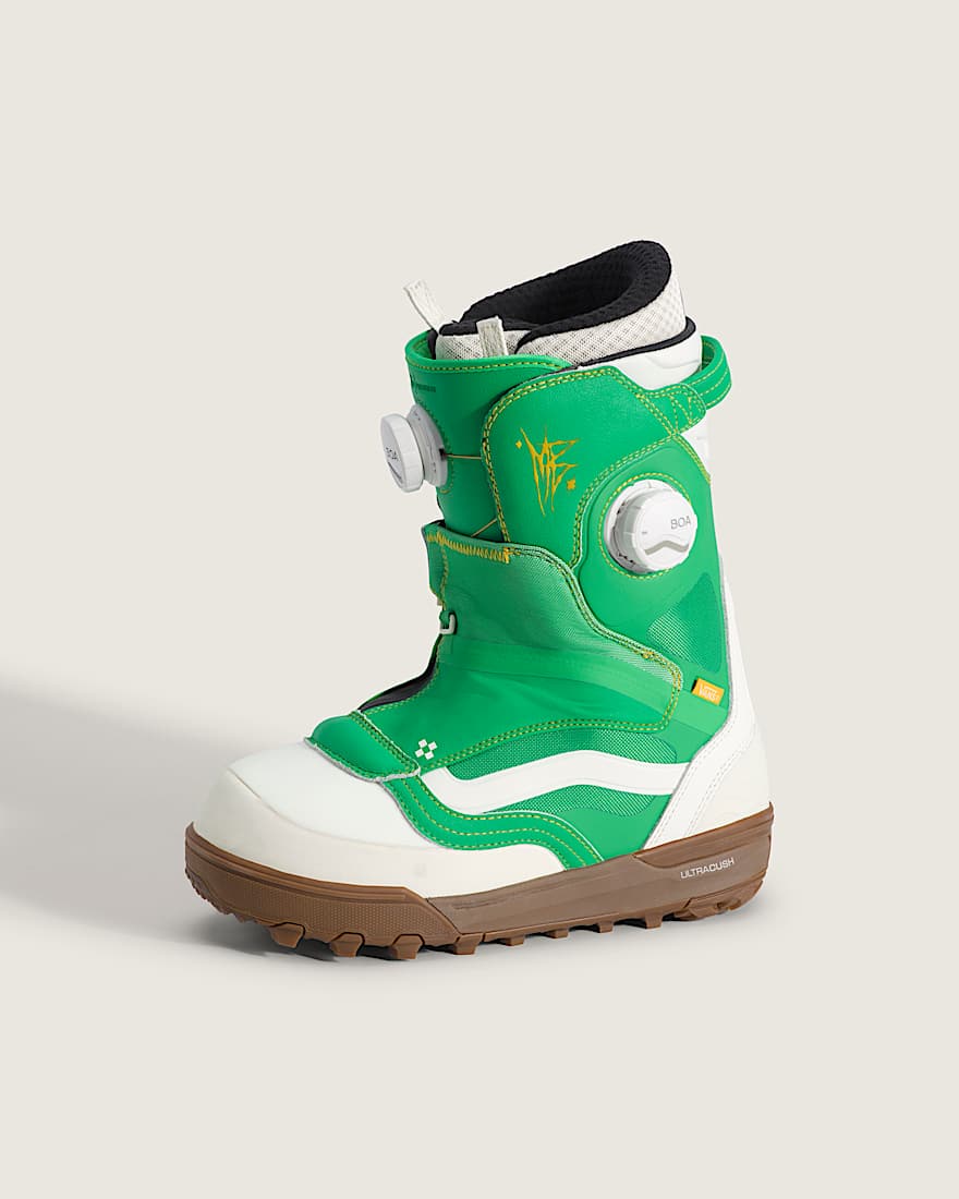 Progress Snowboard Boots fr Damen VANS GrnGelb HERO