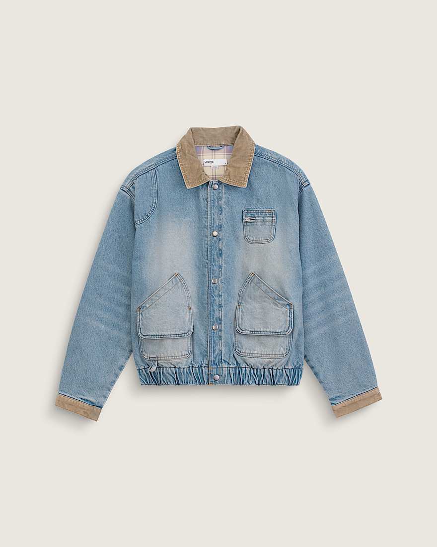 VANSZA Jagdjacke aus Denim VANS Blau HERO