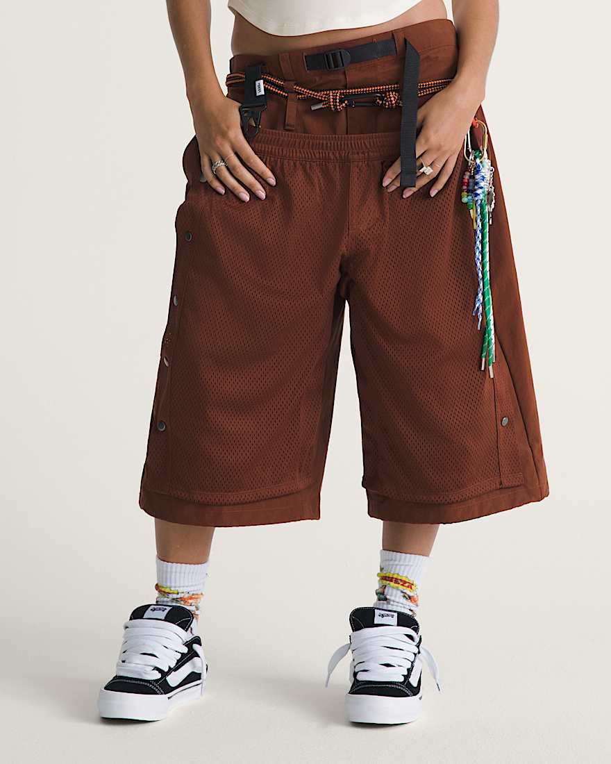 VANSZA Outdoor Oversized Shorts VANS Braun HERO