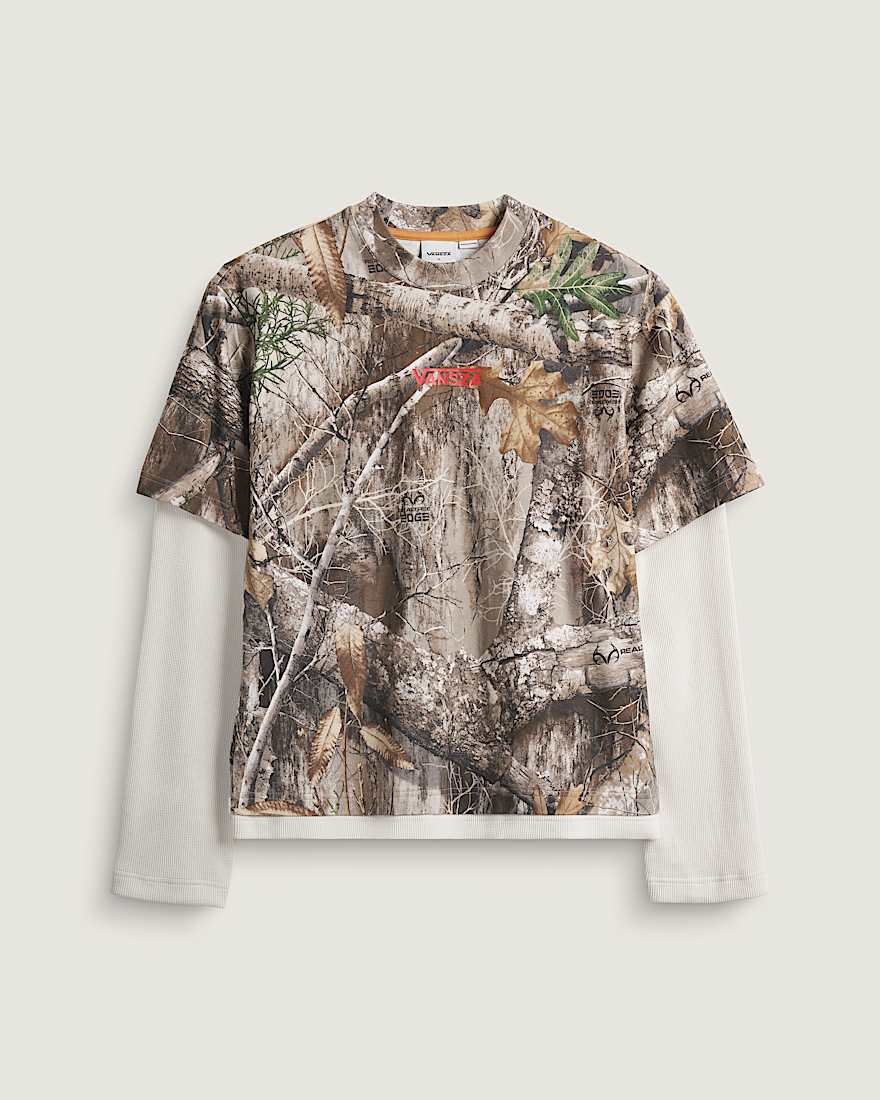 VANSZA Layer Langarmshirt VANS GrnBraun HERO