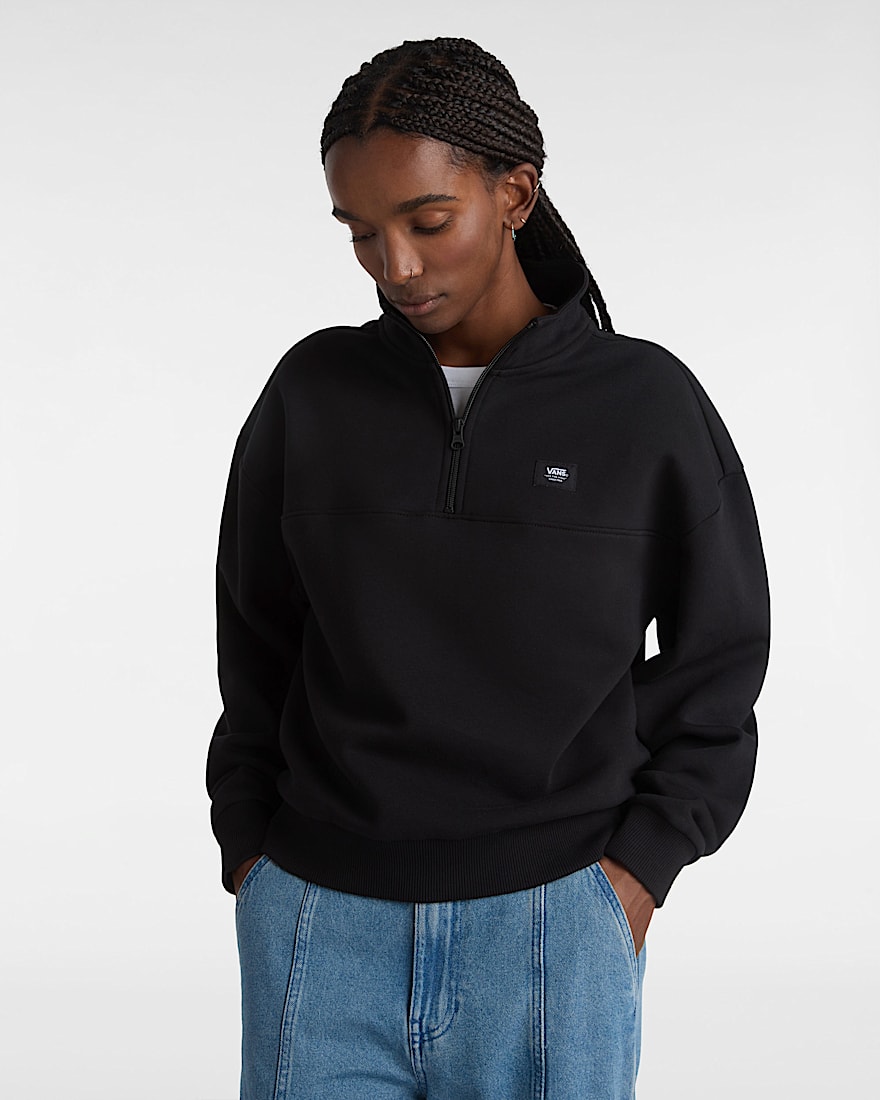 Sweat-shirt à col montant Leighton