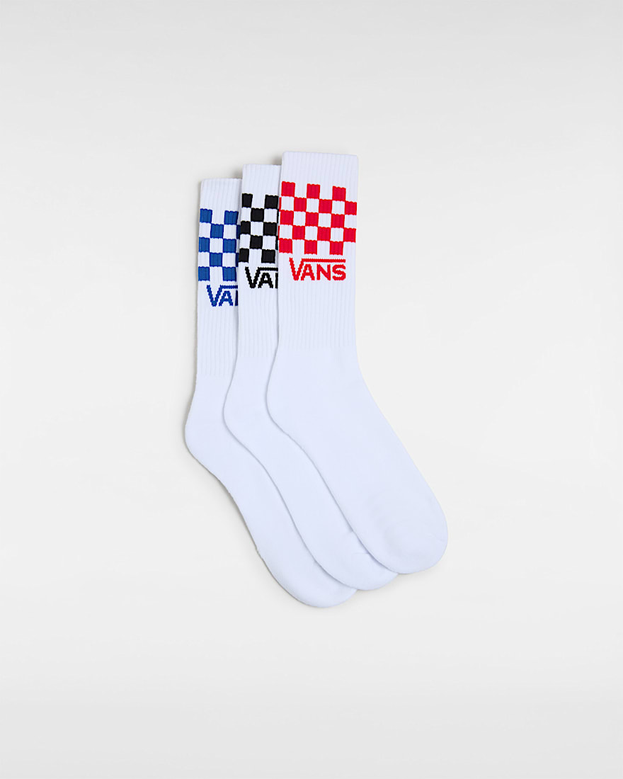Classic Check Crew Socken (3 Paar) - 1