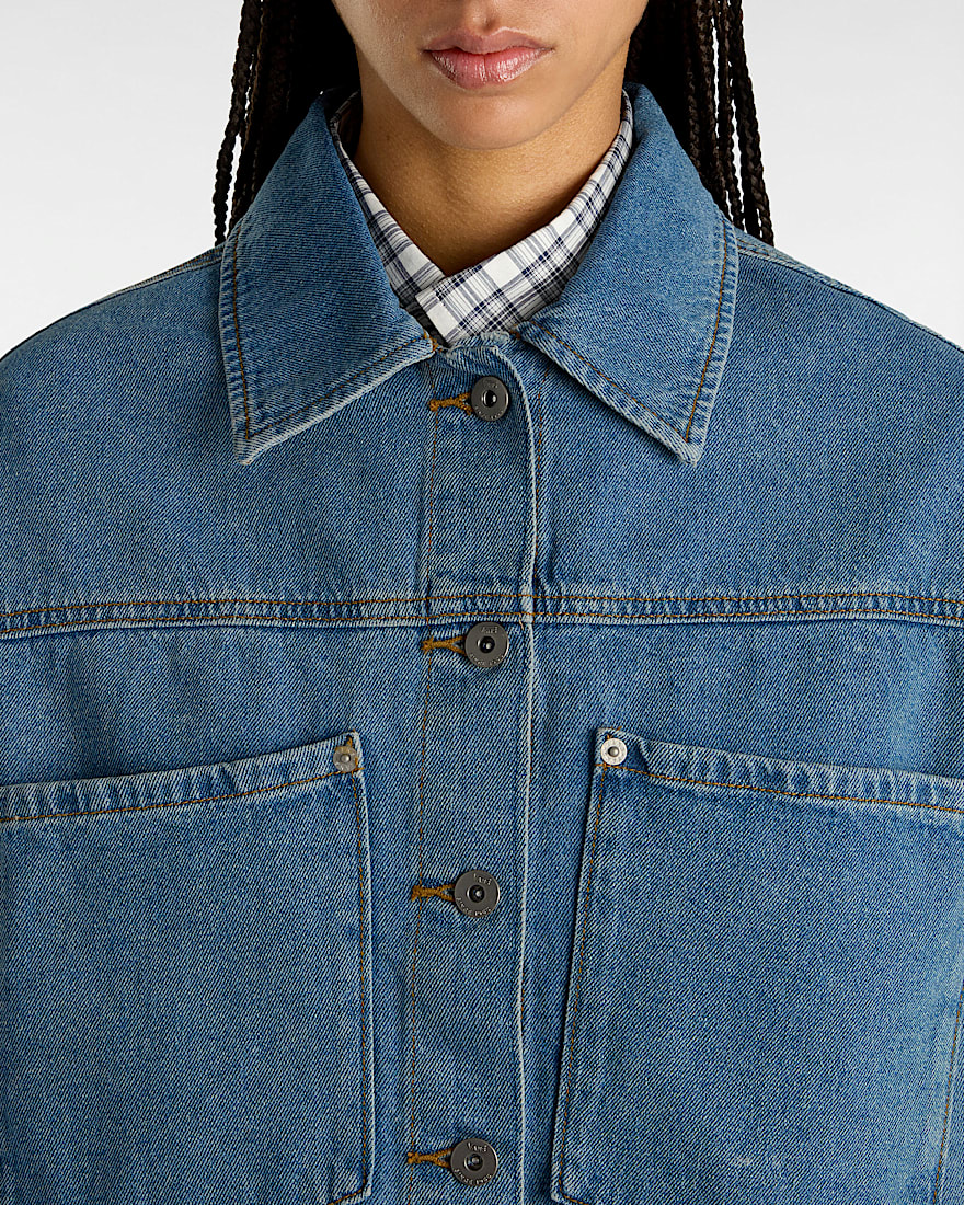 Raynes Denim Crop Jacket