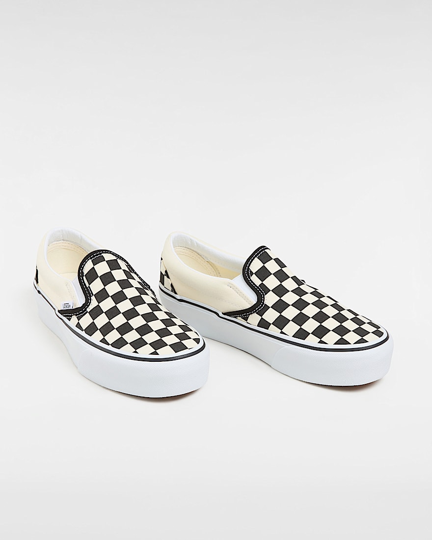 商品画像：Vans Checkerboard Slip On Shoes for Men (Big and Tall Sizes 2