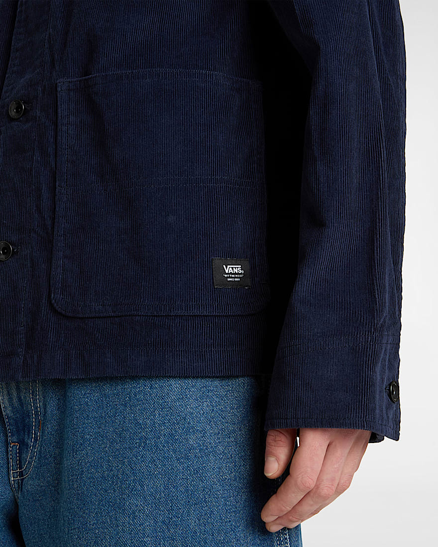 Veste en velours côtelé Drill Chore