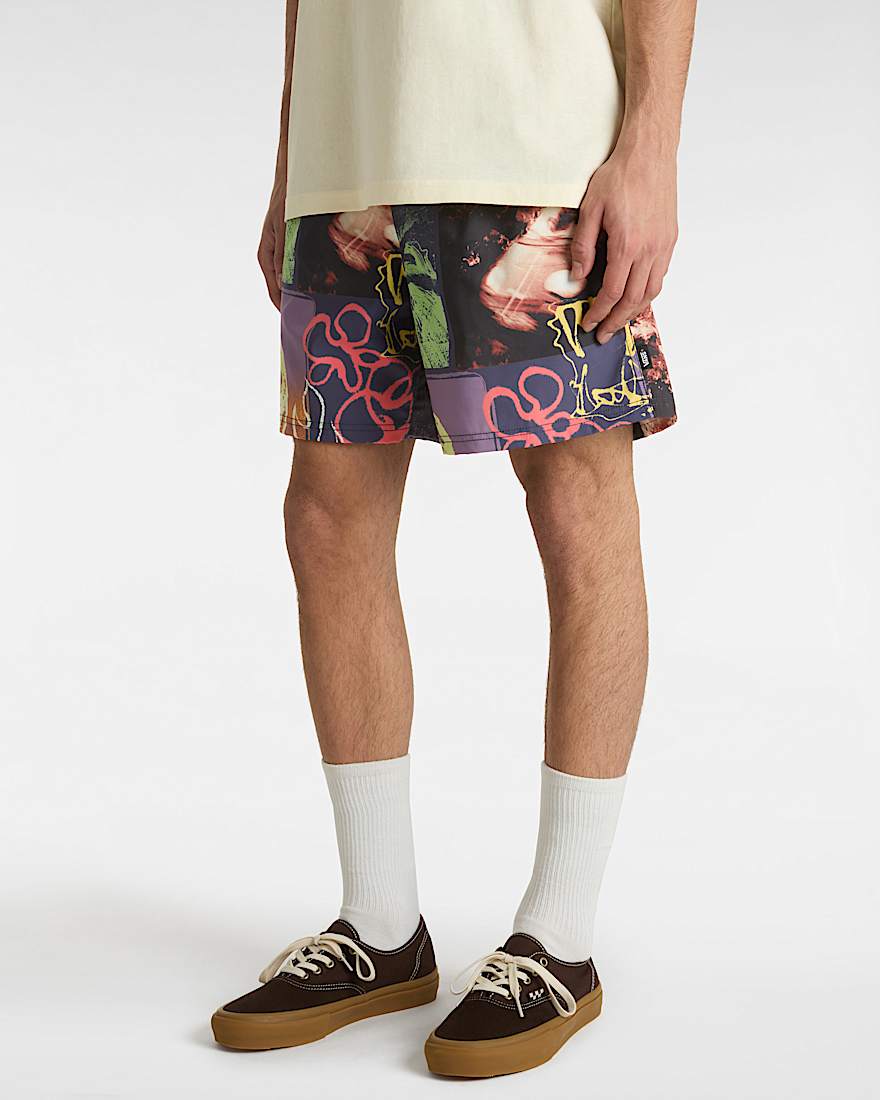 Primary Crazy Print Boardshorts